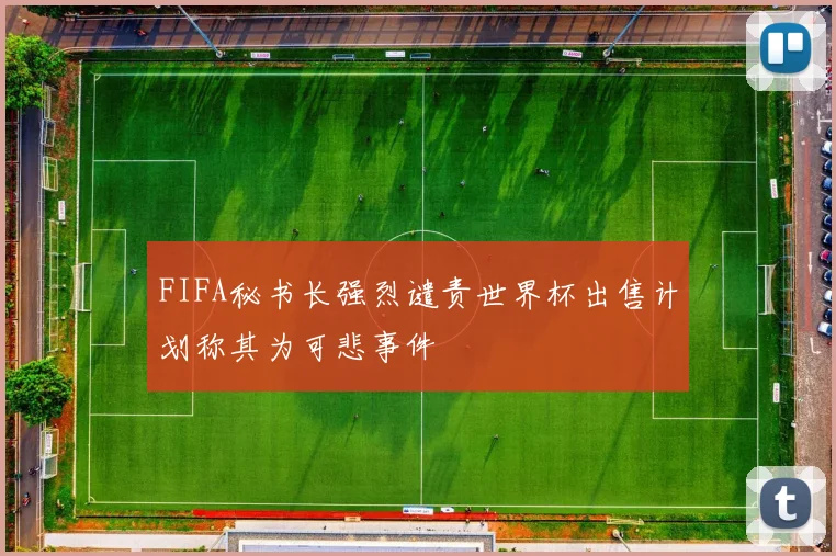 FIFA秘书长强烈谴责世界杯出售计划称其为可悲事件