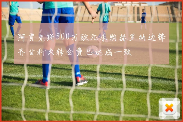 阿贾克斯500万欧元求购赫罗纳边锋齐甘科夫转会费已达成一致